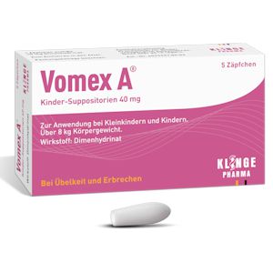 VOMEX A Kinder-Suppositorien 40 mg